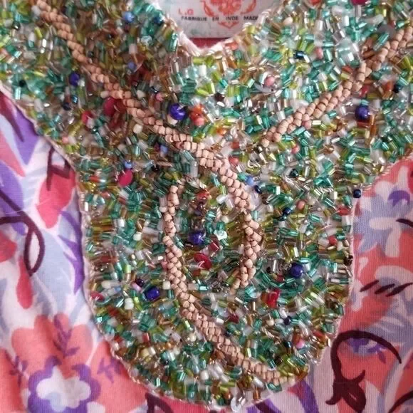 Free people Sun Dress. NWT. SZ L A-34.  A3416 - Picture 3 of 8